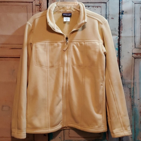 Patagonia Synchilla Creamy Yellow Jacket - Picture 1 of 11